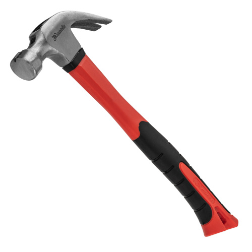 Молоток-гвоздодер optimal, 450 г, боек c магнитом, фибергласовая обрезиненная рукоятка Matrix по ценам производителя в Москве с доставкой по всей России