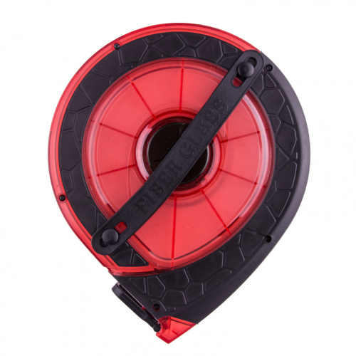 Рулетка геодезическая 50 м х 15 мм, закрытый корпус, фибергласовая лента, двусторонняя шкала, Pro Matrix по ценам производителя в Москве с доставкой по всей России