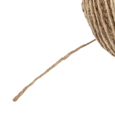 Шпагат джутовый, 1 мм, L 140 м, 2-ниточный, Сибртех по ценам производителя в Москве с доставкой по всей России