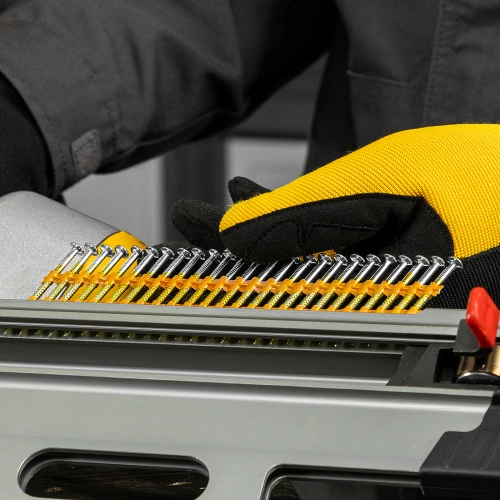 Гвозди для пнев. нейлера (оцинк.) длина - 50 мм, диам. - 2,9 мм, 2000 шт. Denzel по ценам производителя в Москве с доставкой по всей России