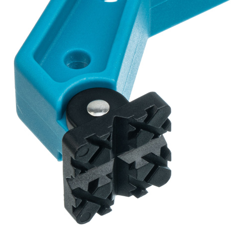 Струбцина клещеобразная 4, пластиковый корпус, храповой механизм жесткой фиксации, 100 мм Gross по ценам производителя в Москве с доставкой по всей России