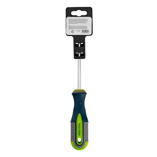 Отвертка, PH2 х 100 мм, CrV, трехкомпонентная рукоятка Сибртех по ценам производителя в Москве с доставкой по всей России