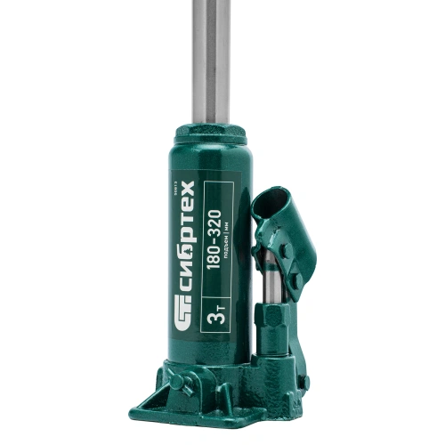 Домкрат гидравлический бутылочный, 3 т, 180-320 мм, в пласт. кейсе Сибртех по ценам производителя в Москве с доставкой по всей России