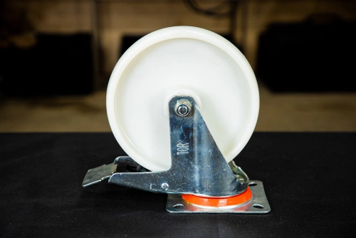 Колесо поворотное полипропилен SRCnb 80 200 мм с тормозом (N) купить в Москве с доставкой по всей России | ProtosMarket.ru