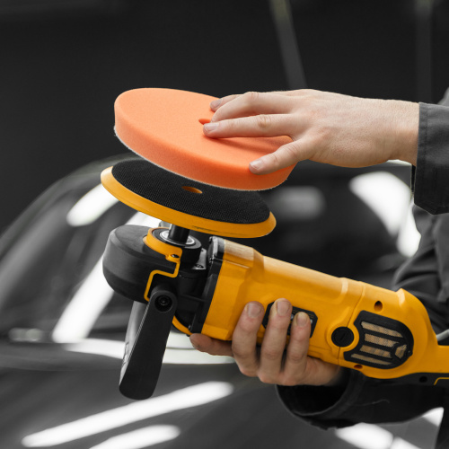 Машина полировальная CP-180, 1400 Вт, 180 мм, 0-3000 об/мин Denzel по ценам производителя в Москве с доставкой по всей России