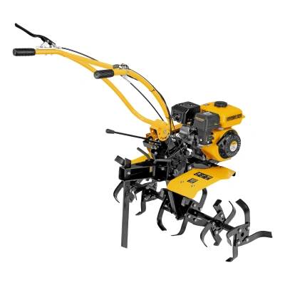 Мотоблок DPT-270SB, 7 л.с., ремен.сцеп, фрез 3х4, ШОМ, без колес, передачи 2В/1Н Denzel по ценам производителя в Москве с доставкой по всей России