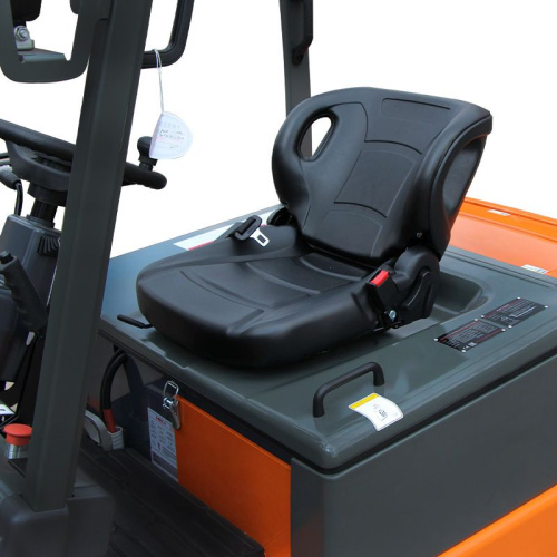 Электрический вилочный погрузчик CPD18-HC2 с тремя линиями гидравлики по ценам производителя в Москве с доставкой по всей России