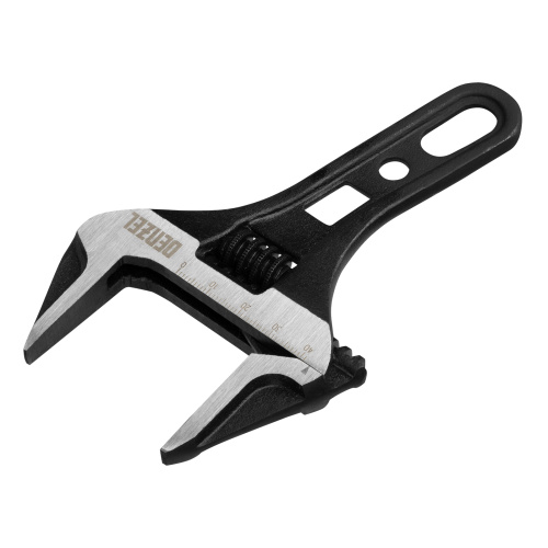 Ключ разводной 155 мм, CrV, кованый, укороченная рукоятка Denzel по ценам производителя в Москве с доставкой по всей России