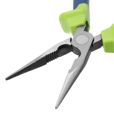 Длинногубцы прямые, 180 мм, двухкомпонентные рукоятки Сибртех по ценам производителя в Москве с доставкой по всей России