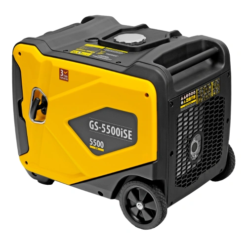 Генератор инверторный GS-5500iSE, 5,5 кВт, 230 В, закрытый корпус,электростартер Denzel по ценам производителя в Москве с доставкой по всей России