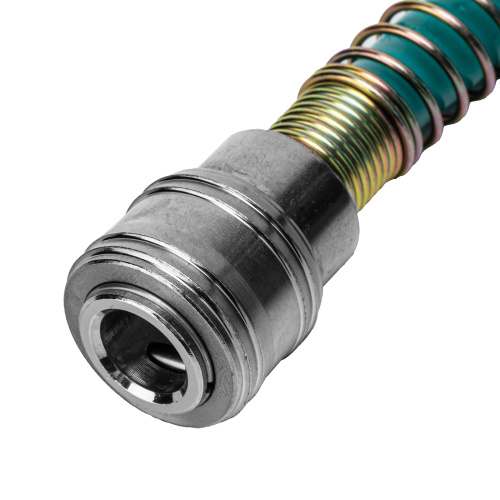 Полиуретановый спиральный шланг профессиональный BASF, 15 м, с быстросъемными соединением Stels по ценам производителя в Москве с доставкой по всей России