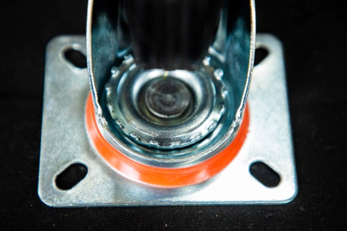 Колесо поворотное резина SRCLb 55 125 мм с тормозом (N) по ценам производителя в Москве с доставкой по всей России