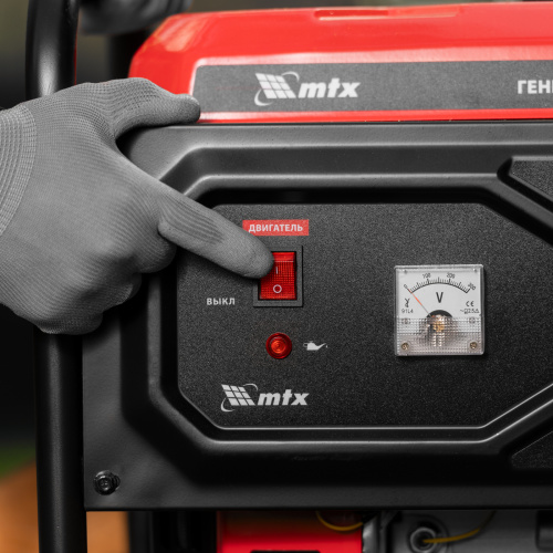 Генератор бензиновый RS-3000, 2,2 кВт, 230В, ручной стартер MTX по ценам производителя в Москве с доставкой по всей России