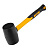 Киянка резиновая, 16 oz, черная резина, фибергласовая рукоятка Denzel по ценам производителя в Москве с доставкой по всей России