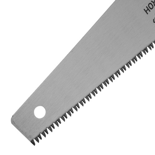 Ножовка по дереву "Зубец", 450 мм, 7-8 TPI, каленый зуб 3D, двухкомпонентная рукоятка Сибртех по ценам производителя в Москве с доставкой по всей России