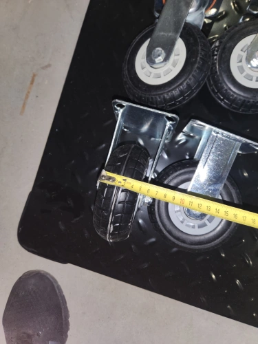 Тележка платформенная 950 кг TOR PH950 (1100х650) со складной ручкой (резиновые колеса 150 мм) по ценам производителя в Москве с доставкой по всей России