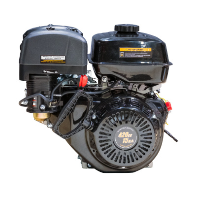 Двигатель Dinking DK190F-S (15лс, зимний, ручной стартер, катушка, датчик масла) по ценам производителя в Москве с доставкой по всей России