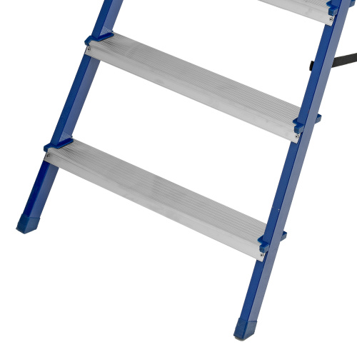 Стремянка, 10 ступеней, стальной профиль, алюминиевые ступени Сибртех по ценам производителя в Москве с доставкой по всей России