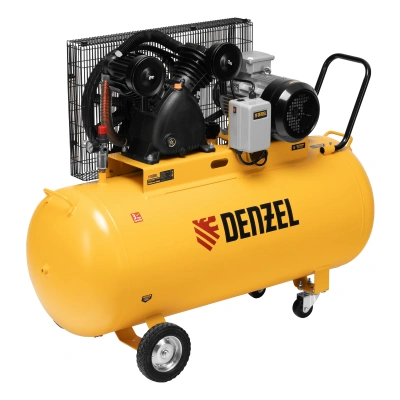 Компрессор воздушный рем. привод BCV 5500-T/270, 5,5 кВт, 270 литров, 850 л/мин Denzel по ценам производителя в Москве с доставкой по всей России
