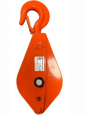 Блок монтажный однорольный с  крюком TOR 2 т с откидной щекой по ценам производителя в Москве с доставкой по всей России
