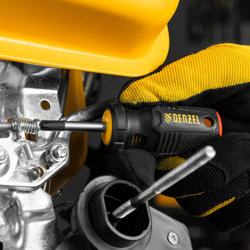 Отвертка, PH2х38 мм, S2, 3к рукоятка Denzel по ценам производителя в Москве с доставкой по всей России