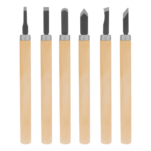 Набор резцов по дереву, 6 шт, Sparta купить в Москве с доставкой по всей России | ProtosMarket.ru