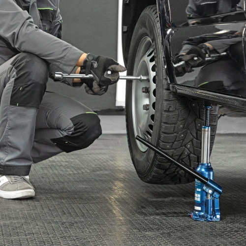 Домкрат гидравлический бутылочный, 4 т, h подъема 188-363 мм Stels по ценам производителя в Москве с доставкой по всей России