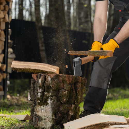 Топор кованый, 680 г, американский тип, буковая рукоятка, 360мм, EFP Denzel по ценам производителя в Москве с доставкой по всей России