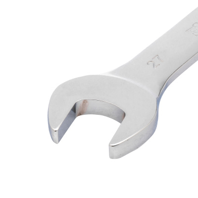 Ключ комбинированный трещоточный, 27 мм, CrV, шарнирный, зеркальный хром Matrix по ценам производителя в Москве с доставкой по всей России