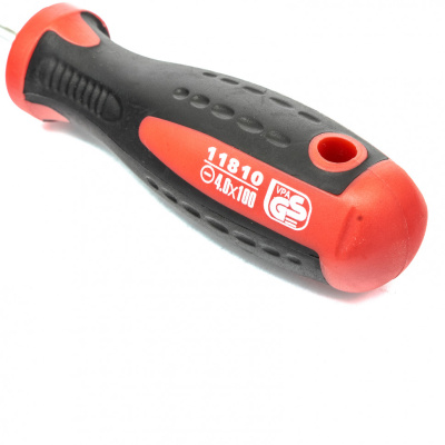 Отвертка Profi, SL4 х 100 мм, S2, двухкомпонентная рукоятка Matrix по ценам производителя в Москве с доставкой по всей России