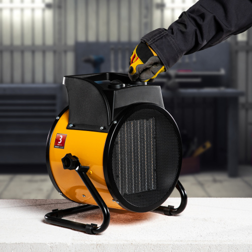 Тепловая пушка, керамический нагреватель (тепловентилятор) DHC 5-400, 230 В, 0.04/3/5 кВт Denzel купить в Москве с доставкой по всей России | ProtosMarket.ru