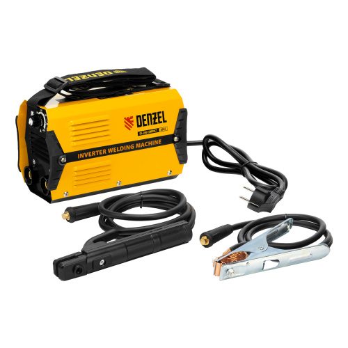 Аппарат инверторный дуговой сварки DS-200 Compact, 200 А, ПВ 70%, диаметр электрода 1.6-5 мм Denzel по ценам производителя в Москве с доставкой по всей России