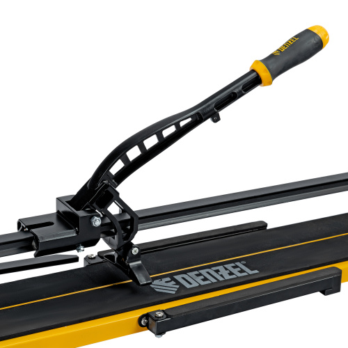 Плиткорез рельсовый 1200х16мм, каретка на подш., стальная станина, усил. рукоятка-пенал Denzel по ценам производителя в Москве с доставкой по всей России