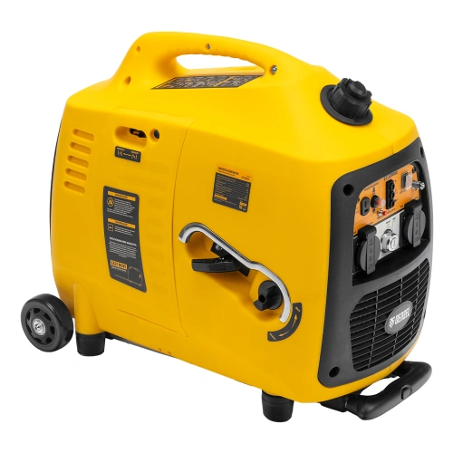 Генератор инверторный GT-3200iSE, 3.2 кВт, 230 В, бак 6 л, закрытый корпус, электростартер Denzel по ценам производителя в Москве с доставкой по всей России