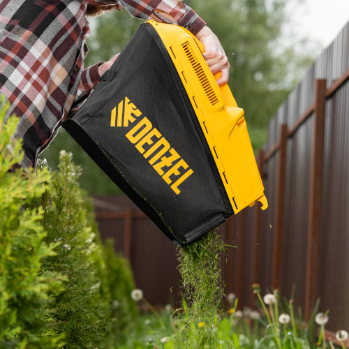 Газонокосилка бензиновая GLD-460SP, 146 куб.см, ширина 46 см, привод 7 уровней, травосборник 50 л Denzel по ценам производителя в Москве с доставкой по всей России