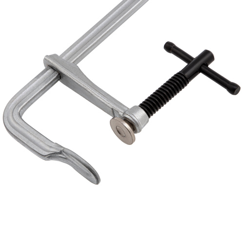 Струбцина F-образная, 80x400мм, кованая Denzel по ценам производителя в Москве с доставкой по всей России