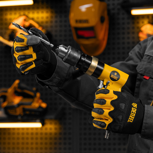 Пневматическая дрель PD500, 500 об/мин, 114 л/мин, 13 мм Denzel по ценам производителя в Москве с доставкой по всей России