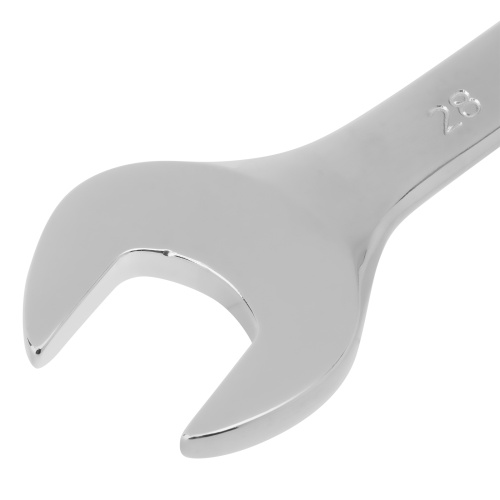 Ключ комбинированный, 28 мм, CrV, полированный хром Matrix по ценам производителя в Москве с доставкой по всей России