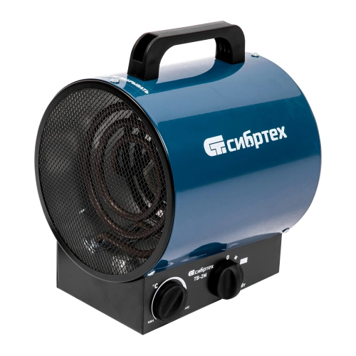 Тепловая пушка ТВ-2М (тепловентилятор), 230 В, 2 режима: вентилятор / 2000 Вт Сибртех по ценам производителя в Москве с доставкой по всей России