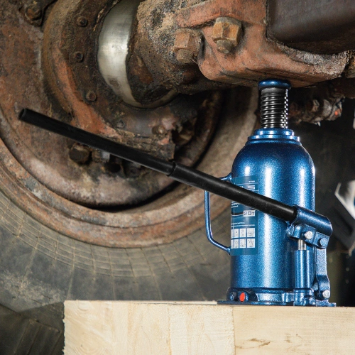 Домкрат гидравлический бутылочный, 20 т, h подъема 235-445 мм Stels по ценам производителя в Москве с доставкой по всей России