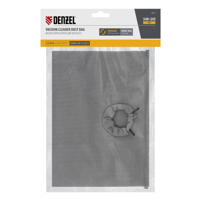 Мешок тканевый многоразовый для пылесоса Denzel SVC15, LVC15 Denzel по ценам производителя в Москве с доставкой по всей России