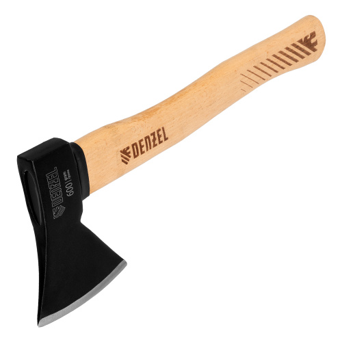 Топор, 600 г, кованый, буковое топорище Denzel по ценам производителя в Москве с доставкой по всей России