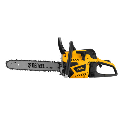 Пила цепная бензиновая DS-4516, шина 40 см, 45 см3, 2,5 л.с, шаг 0,325, паз 1,5 мм, 64 звена Denzel по ценам производителя в Москве с доставкой по всей России