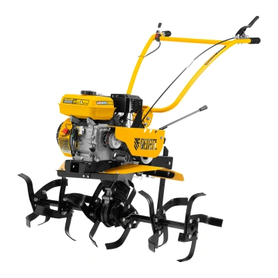 Мотоблок DPT-170SB, 7 л.с., ремен.сцеп, фрез 3х4, ШОМ, без колес, передачи 2В/1Н Denzel по ценам производителя в Москве с доставкой по всей России