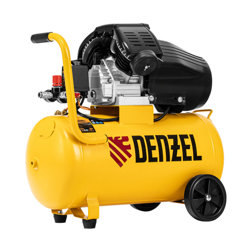 Компрессор воздушный прям. привод DCV1800/50, 1,8 кВт, 50 литров, 320 л/мин Denzel по ценам производителя в Москве с доставкой по всей России