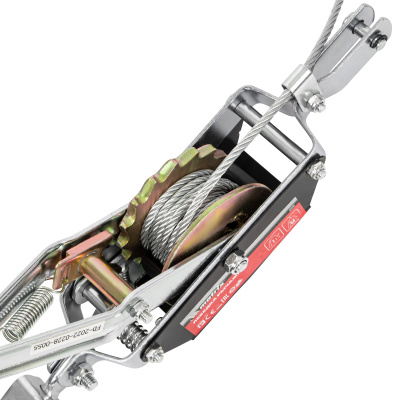 Лебедка рычажная, тяга 2 т, подъем 0.8 т, одинарное храповое колесо Matrix по ценам производителя в Москве с доставкой по всей России