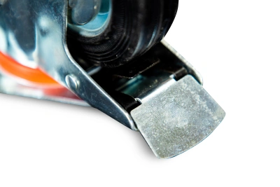 Колесо поворотное резина SCb 63 160 мм с тормозом (Y) по ценам производителя в Москве с доставкой по всей России