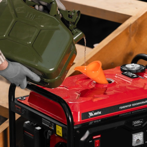 Генератор бензиновый RS-4000, 3,3 кВт, 230В, ручной стартер MTX по ценам производителя в Москве с доставкой по всей России