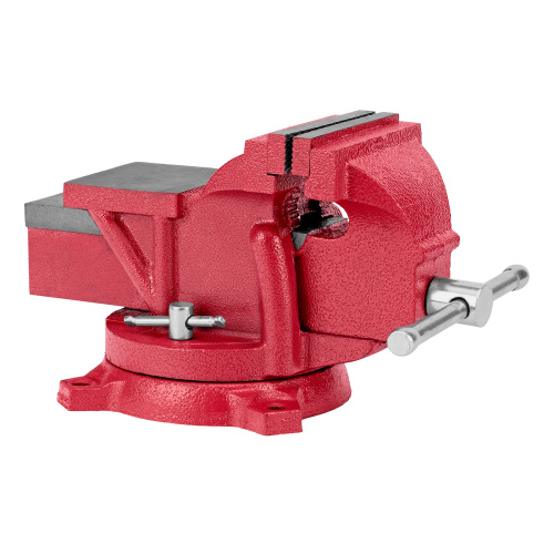 Тиски слесарные, 100 мм, поворотные, с наковальней Matrix по ценам производителя в Москве с доставкой по всей России