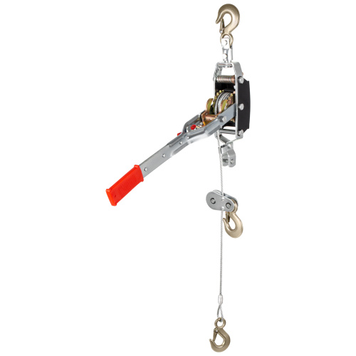 Лебедка рычажная, тяга 4 т, подъем 1.6 т, двойное храповое колесо Matrix по ценам производителя в Москве с доставкой по всей России